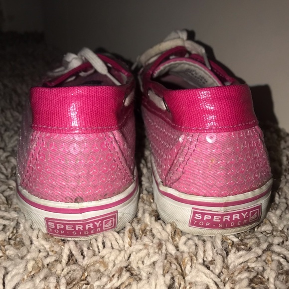 🌸PiNK SEQUINS SPERRY’S🌸 - Picture 4 of 5